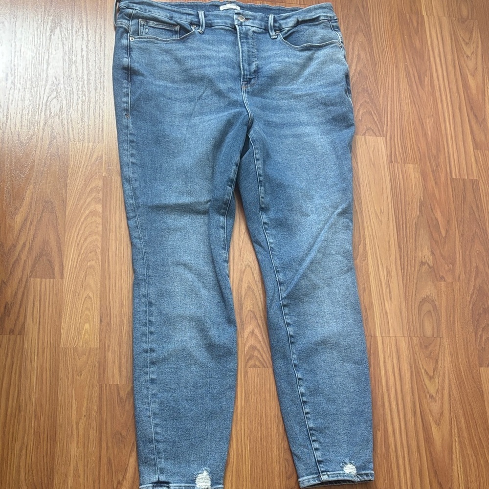 Good American Denim Ankle Jeans Sz 18
